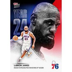 LeBron James - 2026-27 NBA Topps NOW® - Card OS03 - LOOK FOR AUTO